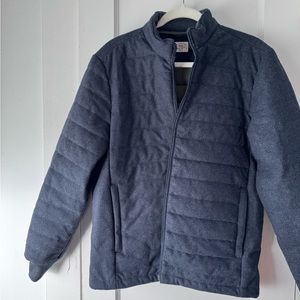 Faherty Men’s navy puffer jacket